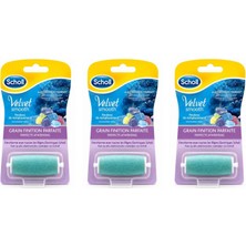 Scholl Velvet Smooth Perfect Finish Deniz Mineralli Yedek Rulo Başlığı 3 Adet