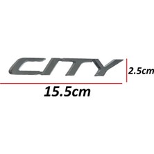 Bayram Bagaj Kapak "City" Yazısı Honda City 2008-2013