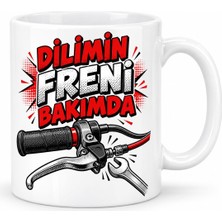 Twin Store Laf Freni Tasarımlı Porselen Kupa - Model 813 Bzstwın
