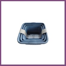 Twin Store Kaprıs Home 3lu 4LT6LT9LT Kare Badya Set Bzstwın