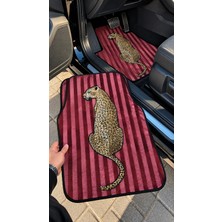 Şimika Tıger Dört Parca Kaymaz Taban Dekoratif Oto Paspas