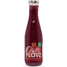 FLAVZ Sıkma Nar Suyu 640 ml Cam Şişe