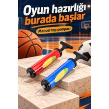 Mucit Home Premium Portatif Şişirme El Pompası Bisiklet ve Top Hava Şişirme Aparatı