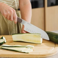 LuckyArt Berghoff Home Elements Santoku Bıçağı 16,70Cm Peppercorn