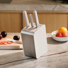 LuckyArt Berghoff Home Elements Dikdörtgen Bıçak Blok Mushroom