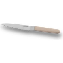 LuckyArt Berghoff Home Elements Tırtıklı Çok Amaçlı Bıçak 11,50Cm Mushroom