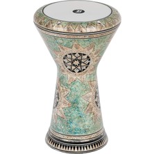 Meinl Artisan Edition Series 9" Darbuka (White Pearl Mosaic Queen)