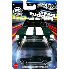 Mythriva 1967 Özel Mustang Diecast Model Araç - 1:64 Ölçek, Yeşil Renkli