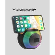 Rgb LED Işıklı Güçlü Baslı Kablosuz Hoparlör Yeni Nesil