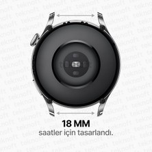 18MM ile Uyumlu Saatler Için Kristal Desenli Yumuşak Silikon Kordon Watch (Gt7 41MM/GT6 41MM/GT5 Pro