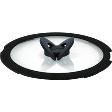 Tefal Ingenio L9846302 Cam Kapak, 20 Cm, Yer Tasarruflu Saklama, Katlanır Sap, Hızlı Pişirme, Ingenio Uyumlu, Bulaşık Makinesinde Yıkanabilir, Yüksek Performans, Şeffaf ve Siyah