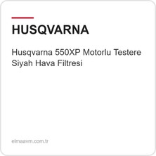 Husqvarna 550XP Motorlu Testere Siyah Hava Filtresi