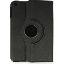 Marsilyan Apple iPad Mini 1 Kılıf 360 Tablet Deri Kılıf - Siyah
