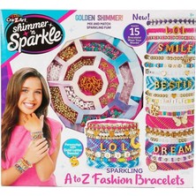 TeknoKapsül 00065625 Sun-Cza-Hobi Set Shımmer N Sparkle Sparklıng A To Z Fashıon Bracelets