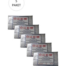 Marsilyan Bakkaliye Naylon Torba Beşlik 30X52 cm 1 kg 5 Paket (Takriben 525 Adet)