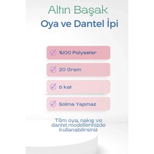Marsilyan Altınbaşak Oya ve Dantel Ipi 20 gr -  - No: 417