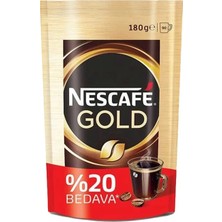 Nescafe Gold Kahve 180 gr (8'li Paket)