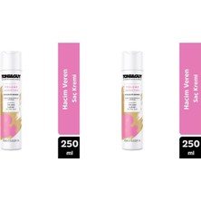 Toni&guy Volume Addiction Ince Telli Saçlar Için Saç Kremi 2 x 250 ml