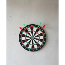 Marsilyan 17 Inç Profesyonel Dart Tahtası Dayanıklı Yapı ve 4 Metal Dart Oku