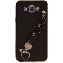 Mudanis Samsung Galaxy J7 Kılıf Esila Silikon - Siyah