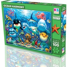 TeknoKapsül 31508 Ocean Harmony 100 Parça Puzzle