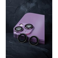Hace Bazaar Apple Iphone 14 Plus Raze Metal Kamera Lens - Siyah