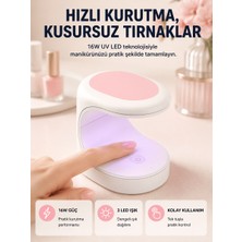 Hace Bazaar Mini Oje Kurutma Cihazı 16W LED Uv Hızlı Kurutma Taşınabilir Kompakt Yeni Nesil