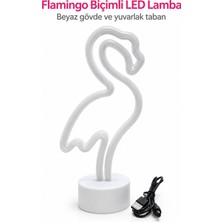 Hace Bazaar Flamingo LED Lamba Pembe Işıklı