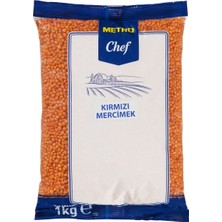 Metro Chef Kırmızı Mercimek 1 kg - Yerli Üretim, Çorbalık Bakliyat