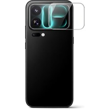 Microsonic Xiaomi 18 Pro Kamera Lens Koruma Camı Şeffaf