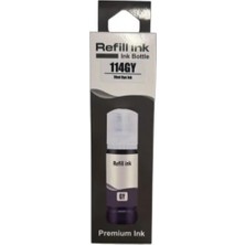 Refill İnk Qc Epson 115/114 Gri Dye Mürekkep 70 ml