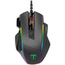 T-Dagger T-TGM307-A, Roadmaster Air, Rgb Backlight, 8 Programlanabilir Buton, USB Kablolu, 8.00DPI, Gaming Mouse