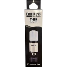 Refill İnk Qc Epson 115/114 Siyah Dye Mürekkep 70 ml
