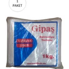 Hace Bazaar Bakkaliye Naylon Torba 1'kg Lık 20X30 cm 1 Paket (Takriben 360 Adet) Mudanis