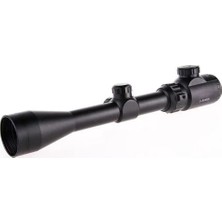 Hace Bazaar 3-9X40 Zoomlu Çıft Işıklı Av Tüfeği Dürbünü  Montaj Kelepçeli