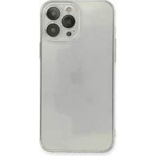 Hace Bazaar Marsilyan™- Apple Iphone 13 Pro Max Kılıf Fly Lens Silikon - Şeffaf