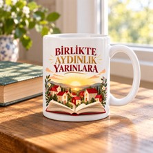 Ulu Pazarlama Cumhuriyet Işığı Tasarımlı Porselen Kupa - Model 885