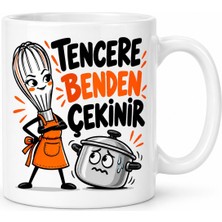 Ny Joy Mutfak Şefi Tasarımlı Porselen Kupa - Model 873 Nyjoybz