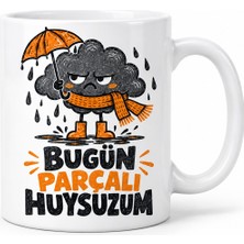 Nida Kişisel Hava Tasarımlı Porselen Kupa - Model 861 Nıda