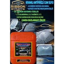 Ribbon Car Wax Rb Glass Wother (cc - 45 Antifrizli Cam Suyu ) 5 Lt
