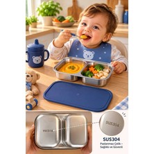 Gugga Mimo 650ML SUS304 Paslanmaz Çelik Saklama & Öğün Kabı Bölmeli