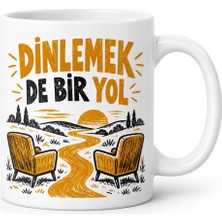 Defne Store Rehberlik Odası Tasarımlı Porselen Kupa - Model 882 Dfnbez
