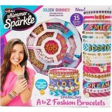 İncimark 00065625 Sun-Cza-Hobi Set Shımmer N Sparkle Sparklıng A To Z Fashıon Bracelets - 1 Adet
