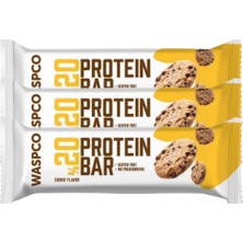 Waspco Kurabiye Aromalı Protein Bar 40GR X3