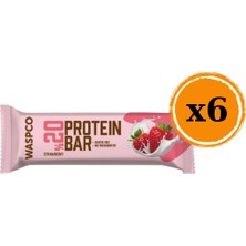 Waspco Çilekli Protein Bar 40GR X6