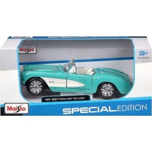 Volkan Ziraat Mühendislik May 31275 1957 Chevrolet Corvette 1:24 -Necotoys - 1 Adet