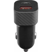 MiraLive Araç Içi Hızlı Şarj Soketi 38W Oto Çakmaklık Type-C Araba Çakmaklık