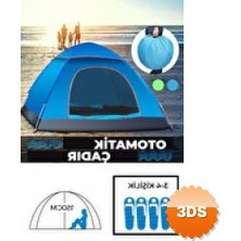 3D Sepetim Otomatik Havada Açılan Su Geçirmez Çadır 4 Kişilik