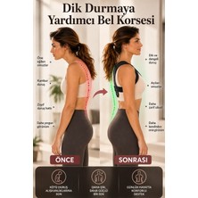 Sh Mağazacılık Vücut Dik Duruş Omuz Sırt Bel Korsesi Medikal Ortopedik Posture düzeltici Yelek