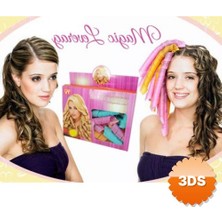 3D Sepetim Magic Leverag Sihirli Saç Bigudisi Seti (18 Parça)